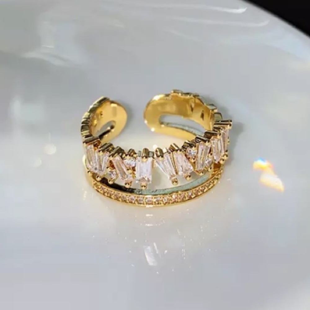 🟨Insta double layer ring - Picture 5 of 5